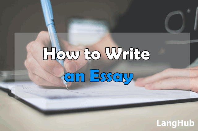help me write a essay